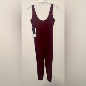 NWT Lululemon Ribbed Nulu Ski tank leggings Bodysuit red maroon medium 6 8